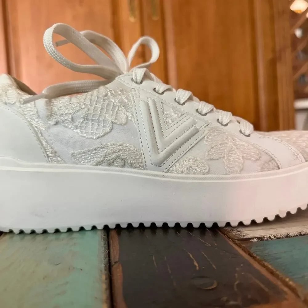 Vionic LACE upper KEARNY sneaker shoes Women's size 7.5 lace leather - Picture 15 of 16